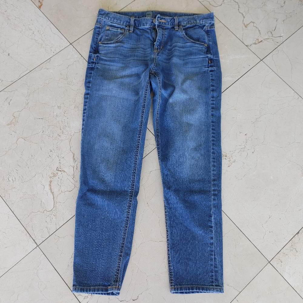 Target Mossimo Boyfriend Jeans - Medium Denim Blue Wash - Size 4